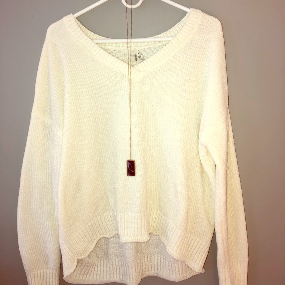 White sweater